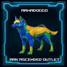 Armadoggo-Dino-Ark Survival Ascended-ASA-PVE-Official-Color-Stat-PC/PS5/XBOX