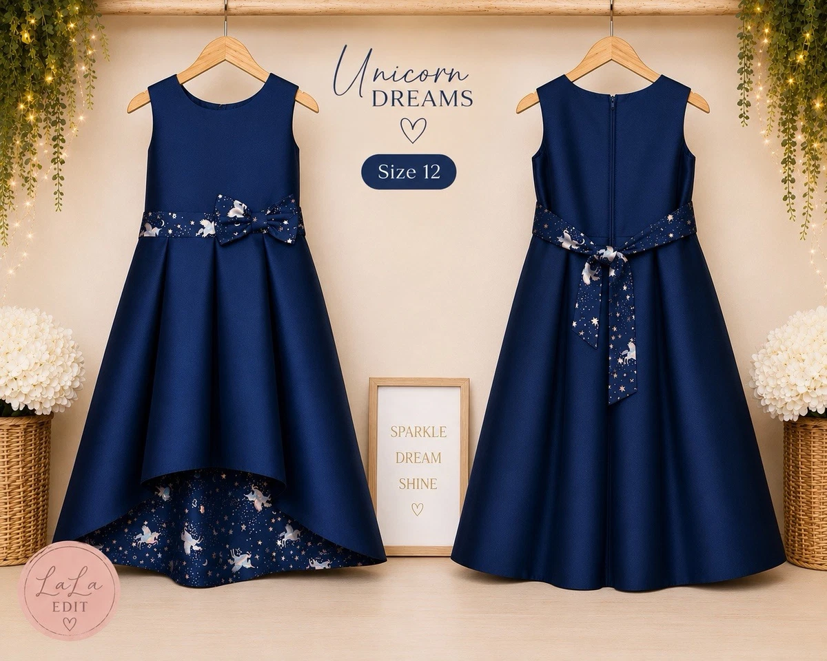 ebay party dresses size 12 Sequined Flower Girl Dress Princess Ball Gown Kids Party Dresses For Birthday