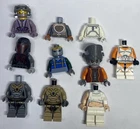 Lego Star Wars Assorted Variety Damaged Minifigure Parts Lot (Read Description)