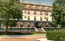 Massasoit Hotel, Narragansett, R.I., 25th Anniversary Celebration, Postcard