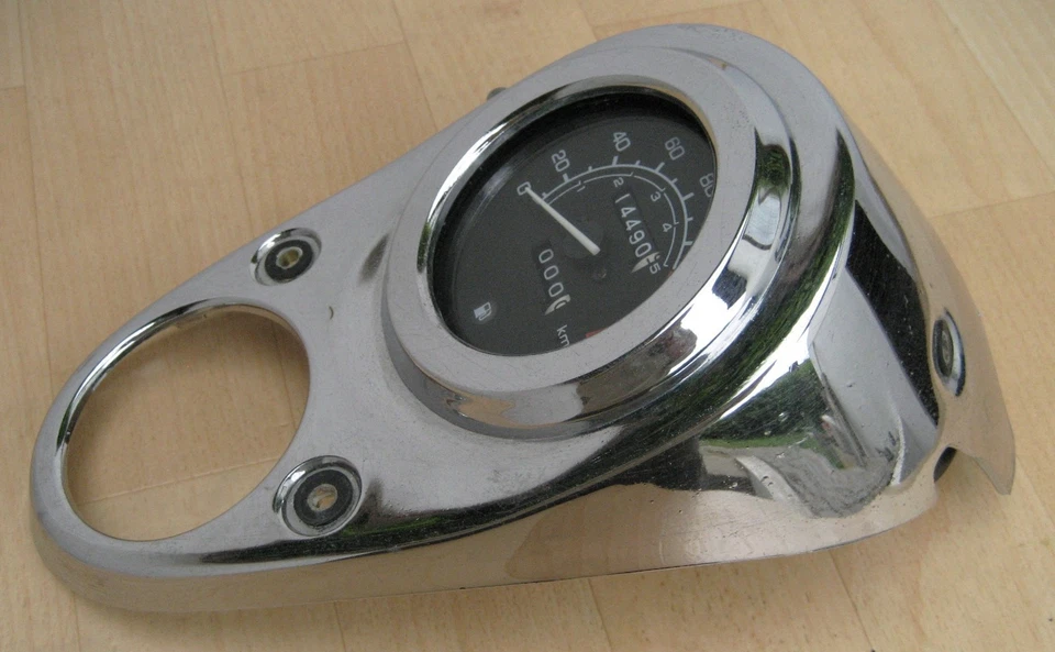 DAELIM VT 125 TYP VT125FK COCKPIT KOMPLETT TACHOMETER TACHO + COCKPITVERKLEIDUNG - Bild 4 von 4