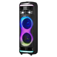 Karaoke Machine for Adults 8 in Portable Bluetooth Speaker 2 Wireless Microphone