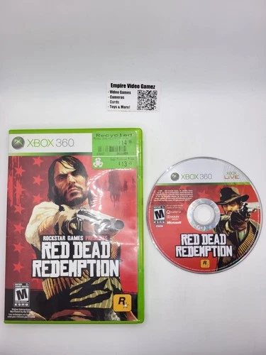 Red Dead Redemption (Microsoft Xbox 360, 2010) - No Manual - Tested, Working