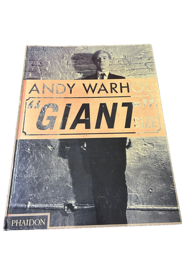 ANDY WARHOL ''GIANT SIZE'' Coffee table Book, in excellent condition