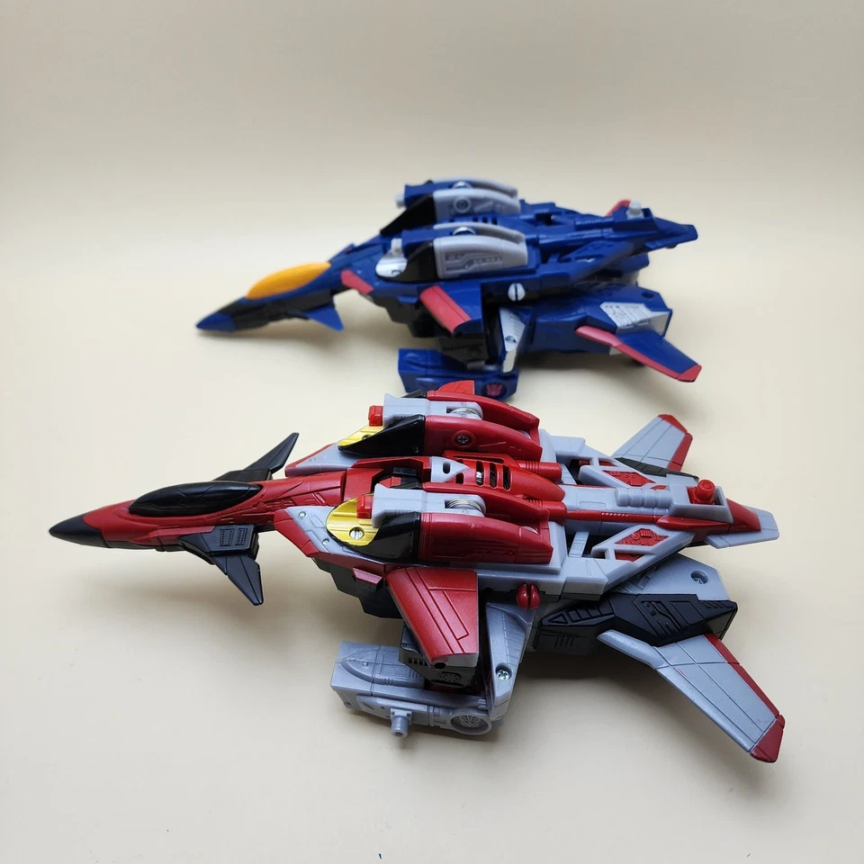 TRANSFORMERS Armada (Vintage 2002) STARSCREAM & THUNDERCRACKER 7.5" Figures - Image 4 of 4