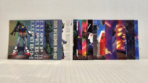 Tarjetas de selección Mobile Suit Gundam CG Vol. 1.0 44 Juego Completo Bandai 1997 Japón - Imagen 1 de 4