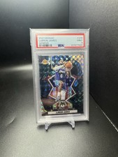 2021-22 Panini Mosaic LeBron James Genesis #246 National Pride Lakers PSA 9
