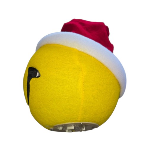 Glasfaser Lächeln Gesicht mit Nikolausmütze Weihnachtsdeko Walmart gelb Smiley - Bild 18 von 22