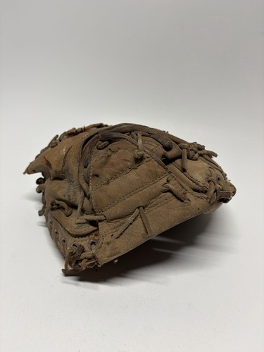 Vintage Rawlings Leather Catchers Mitt Baseball Glove Pat No 2,434,173 - Picture 7 of 15