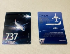 NEW RELEASE 2025 Delta Air Lines Boeing 737-800 Pilot Trading Card!  HOT!! #69