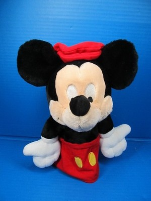 Walt Disney Mickey Mouse Plush Hand Puppet Toy 12 