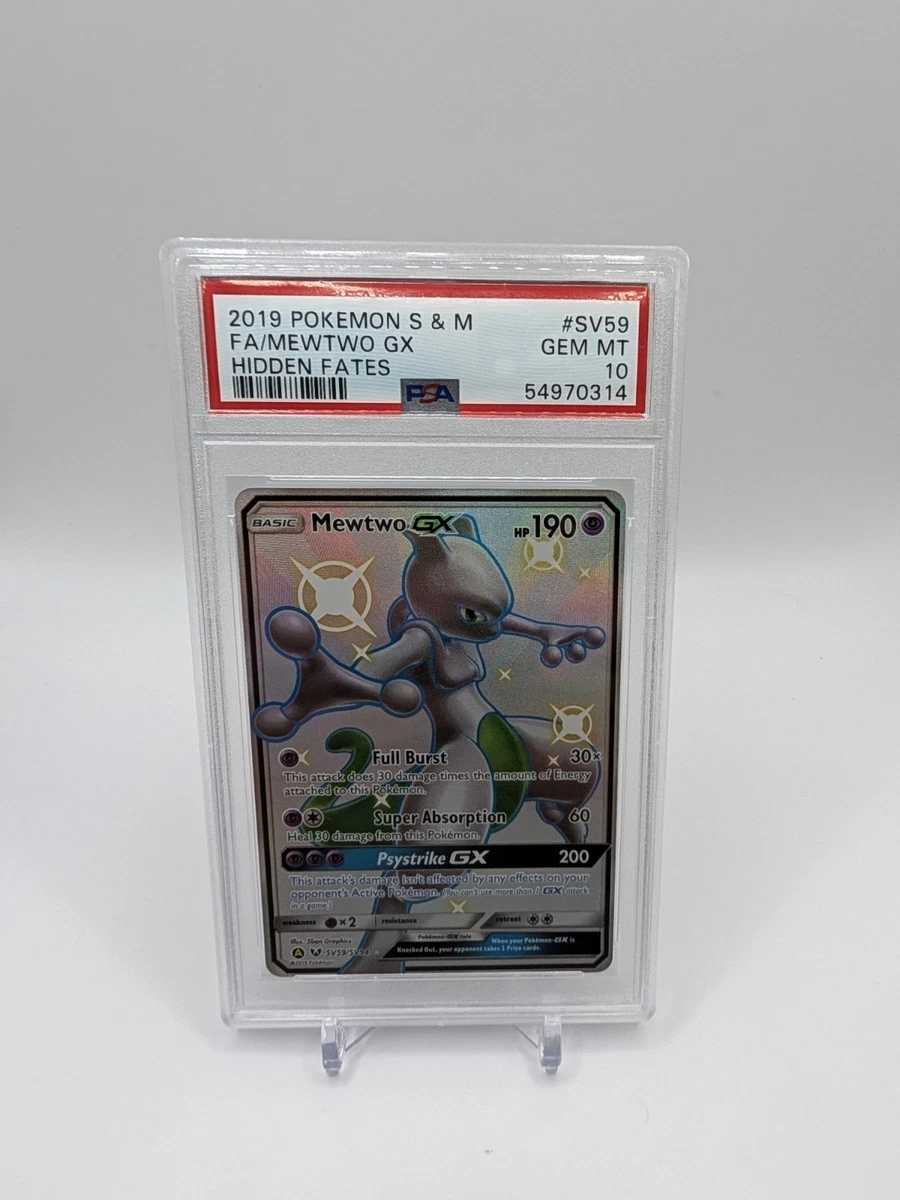 25+ Mewtwo Pokémon TCG Grade 10 Rare Individual Collectible Card