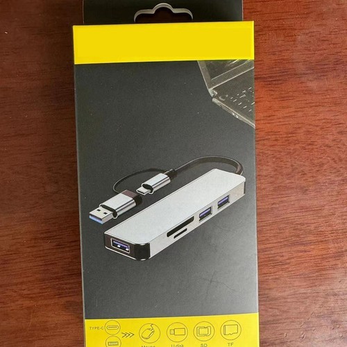 Station d'accueil USB3 0 Type C 45 ports lecteur de carte TF PD charge rapide - Photo 3 sur 14