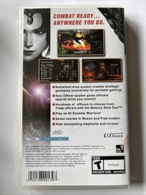 Dynasty Warriors Sony PlayStation Portable PSP ,complete With Registration Card