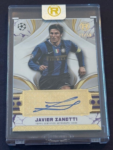 AUTOGRAFO JAVIER ZANETTI Foto Hand Signed Maglia Fc Inter Bayern M Triplete 2010 EUR 24,99 - ES