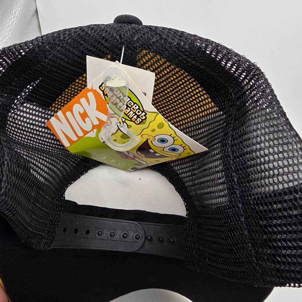 Sombrero Nickelodeon Bob Esponja Vintage Pantalones Cuadrados... 2005 Nuevo con Etiquetas Foto 3 de 4