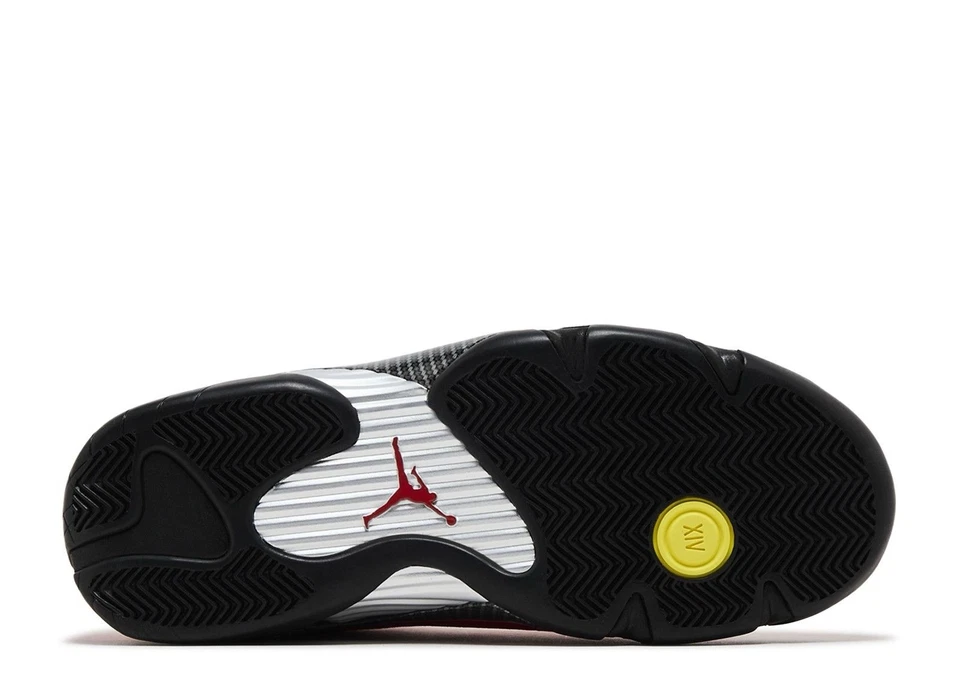 耐克 Air Jordan 14 男式运动鞋复古法拉利红色,8.5 码,IF5015-600 — 第 3/4 张图片