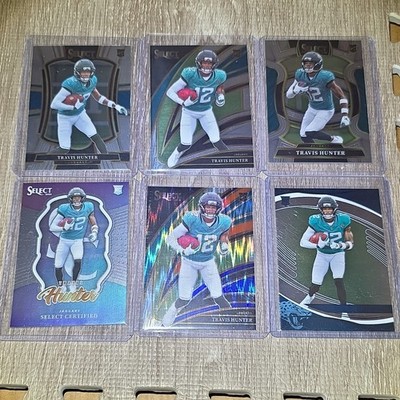  Travis Hunter 2025 Rookie Jacksonville Jaguars NFL Football 6-Card Lot