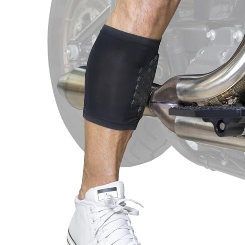 BurnJacket Max Motorcycle Exhaust Pipe Max Protection 12.5 - 16.5 Inch Wide Fit