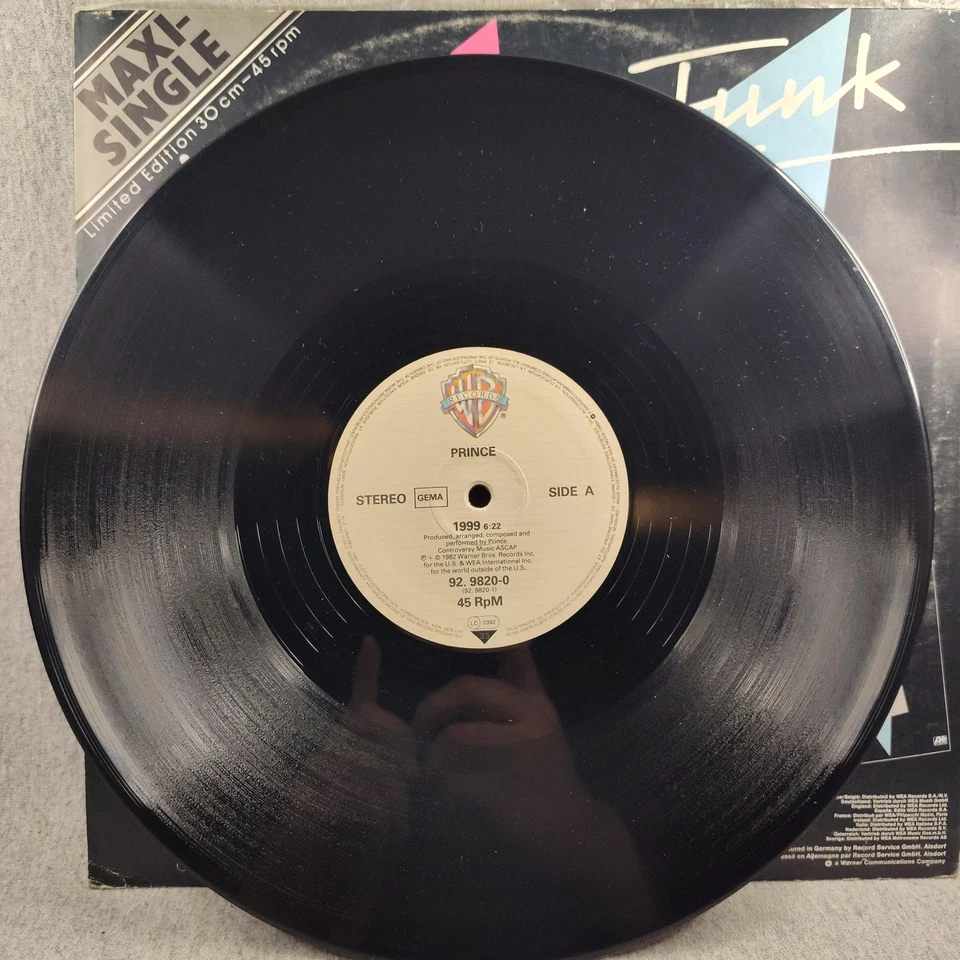 Prince 12 дюймов макси сингл винил 1999 / Let's Pretend We're Married 45 об/мин 1982 - Изображение 4 из 4