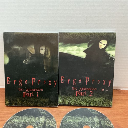 Ergo Proxy the Animation Part 1 Amd Part 2 DVD 4 disc Set - Imagen 4 de 7