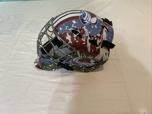 Colorado Avalanche Goalie Maske Franklin - Bild 4 von 4