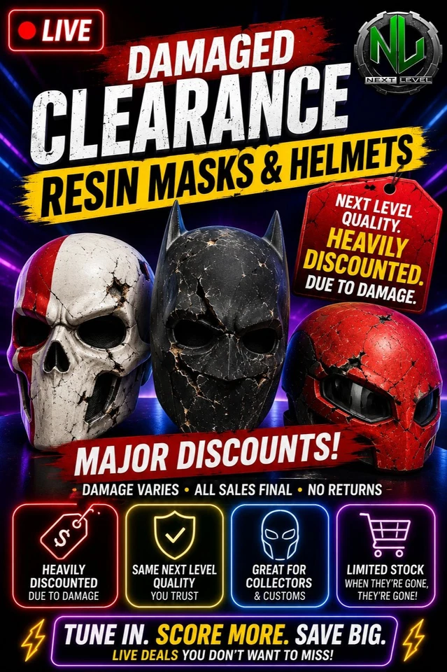 DAMAGED CLEARANCE SHOW!