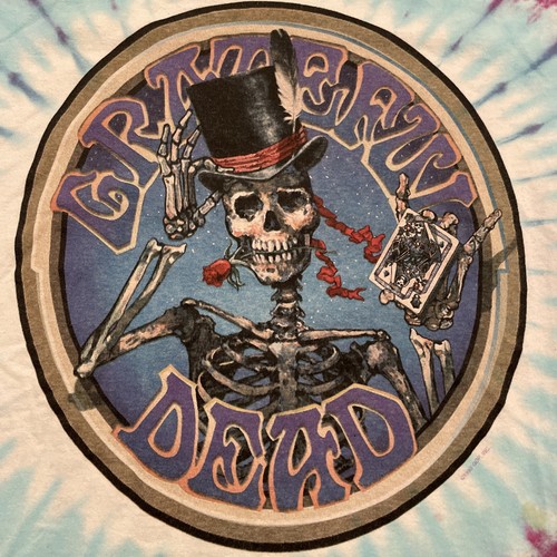 Klassische Grateful Dead Größe Medium Batik Queen of Pik. Top Angebot! - Bild 2 von 8