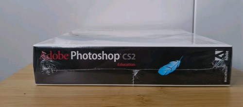 Vintage SEALED Adobe Photoshop CS2 Macintosh EDUCATION software Cd's, 2005 - Photo 4/7