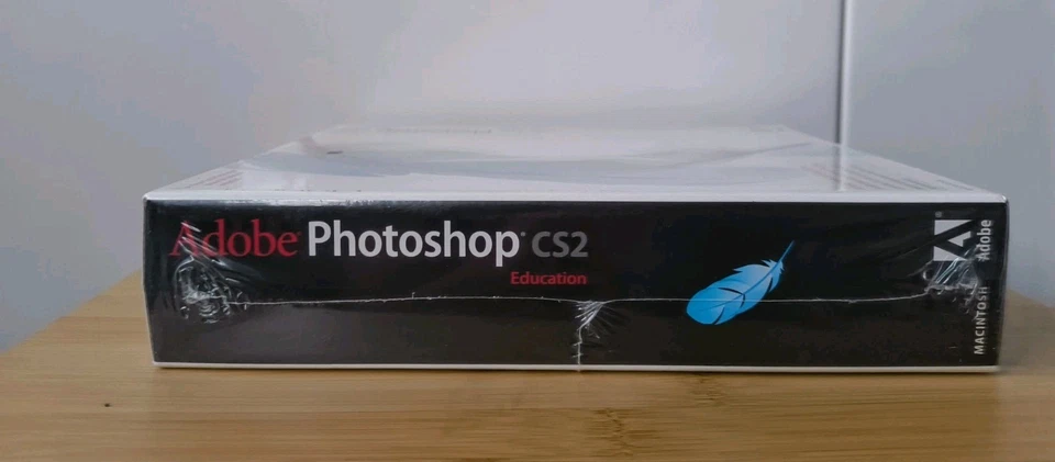 SEALED Adobe Photoshop CS2 Macintosh EDUCATION software Cd's, 2005 vintage - Image 4 of 4