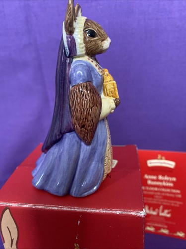 Royal Doulton Bunnykins Anne Boleyn Figurine 10cm 2003 TUDOR Collection DB 307 - Picture 3 of 8