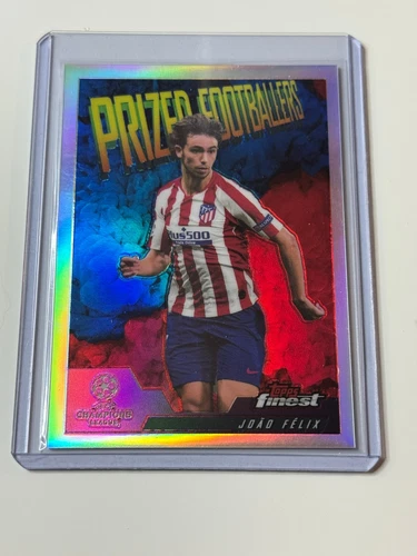 2019-20 Topps Finest Prized Footballers Red Blue Fusion Joao Felix