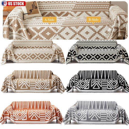 Boho Couchbezug Sofabezug Couch Loveseat Decke Schonbezug Schoner - Bild 1 von 68