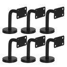  6 Pcs Rail Brackets Handrail Wall Railing for Indoor Stair Banister