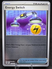 Pokémon TCG Energy Switch 115/132 Mega Evolutions Reverse Holo NM