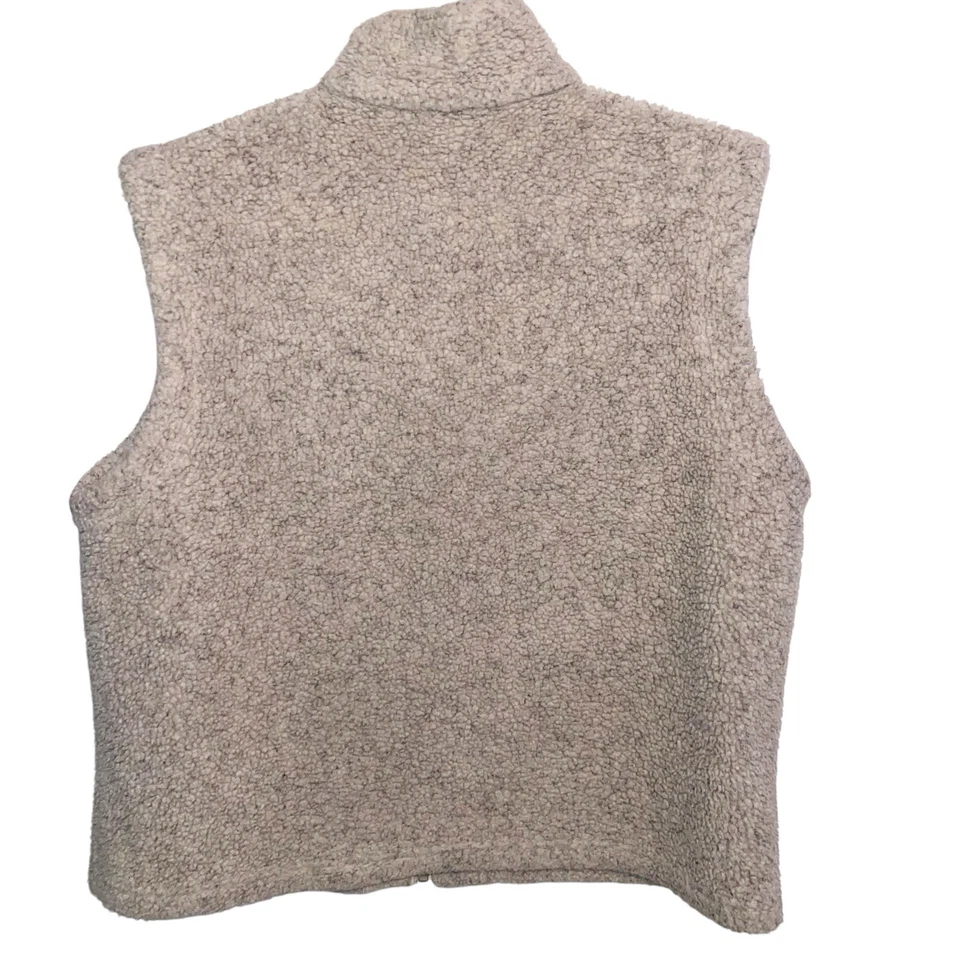 Chaleco EMS para mujer XL pelo alto polar cremallera exterior senderismo Gorpcore EE. UU. cabina de colección Foto 2 de 4