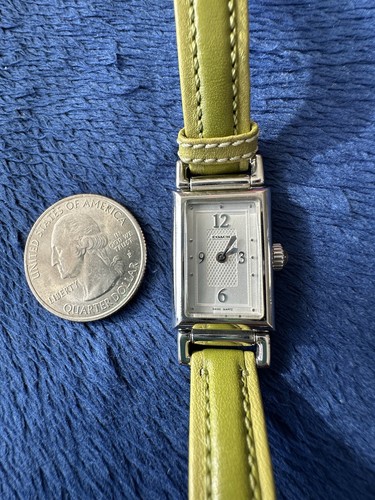 Vintage Coach olivgrüne Damenuhr für Damen, 0820, 8,5 Zoll lang " - Bild 8 von 10