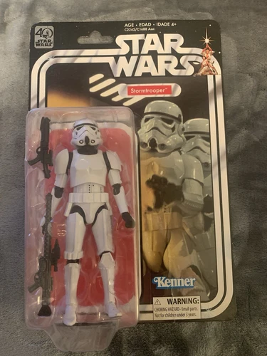 *Star Wars - Stormtrooper Figure 40th Anniversary Black Series ANH 6”