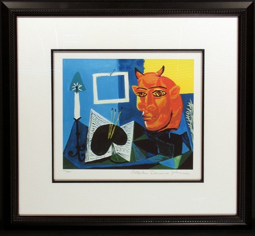 Pablo Picasso "Still Life with Red Headed Minotaur" Ltd Edition Estate Giclee  - Picture 1 of 5