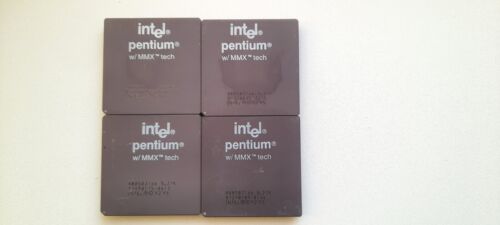 Intel Pentium 75 90 100 120 133 150 166 200 classic Pentium, Vintage CPU, GOLD - Picture 63 of 83