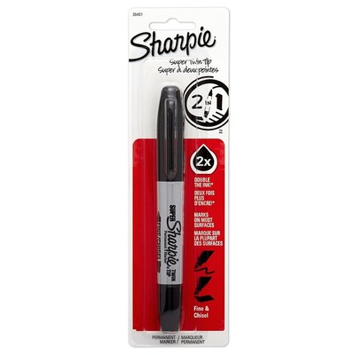 Sharpie Fine Point Permanent Marker Pack of 9 Black 1 ea