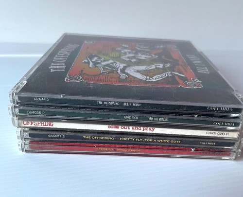 The Offspring CD Maxi Singles 1990s x5 Pretty Fly Gone Away All I Want Come Out - Picture 2 of 8