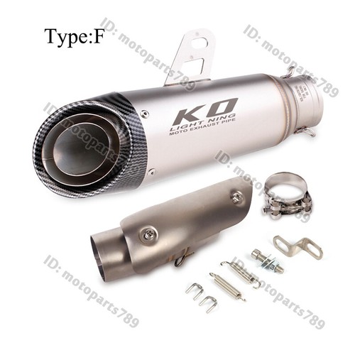 Slip On For Suzuki GSXR1000 2012-2025 Exhaust Middle Link Pipe Muffler Silencer - Picture 8 of 12