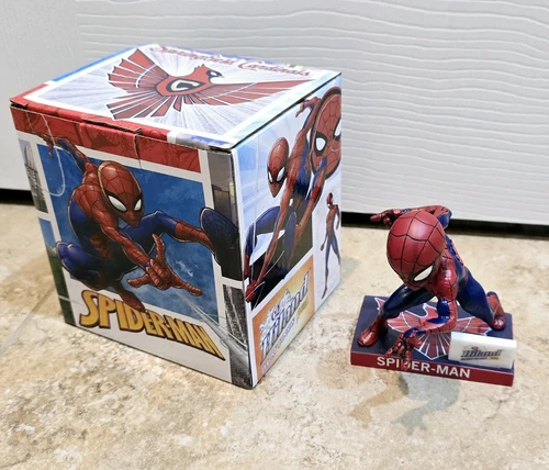 NEW Springfield Cardinals Spider-Man Marvel Bobblehead SGA 7-13-24 NIB