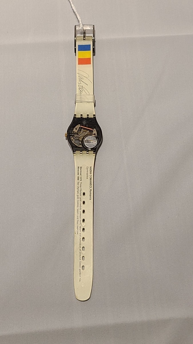 Vintage Collector Swatch Watch 1996 Atlanta Olympics NADIA  display picture 3