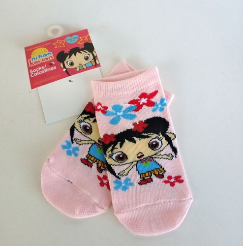 5 Pair Nick Jr. Ni Hao Kai Lan Mix Match No-show Socks Toddler Kid Girl Sock 2-4 - Picture 7 of 9