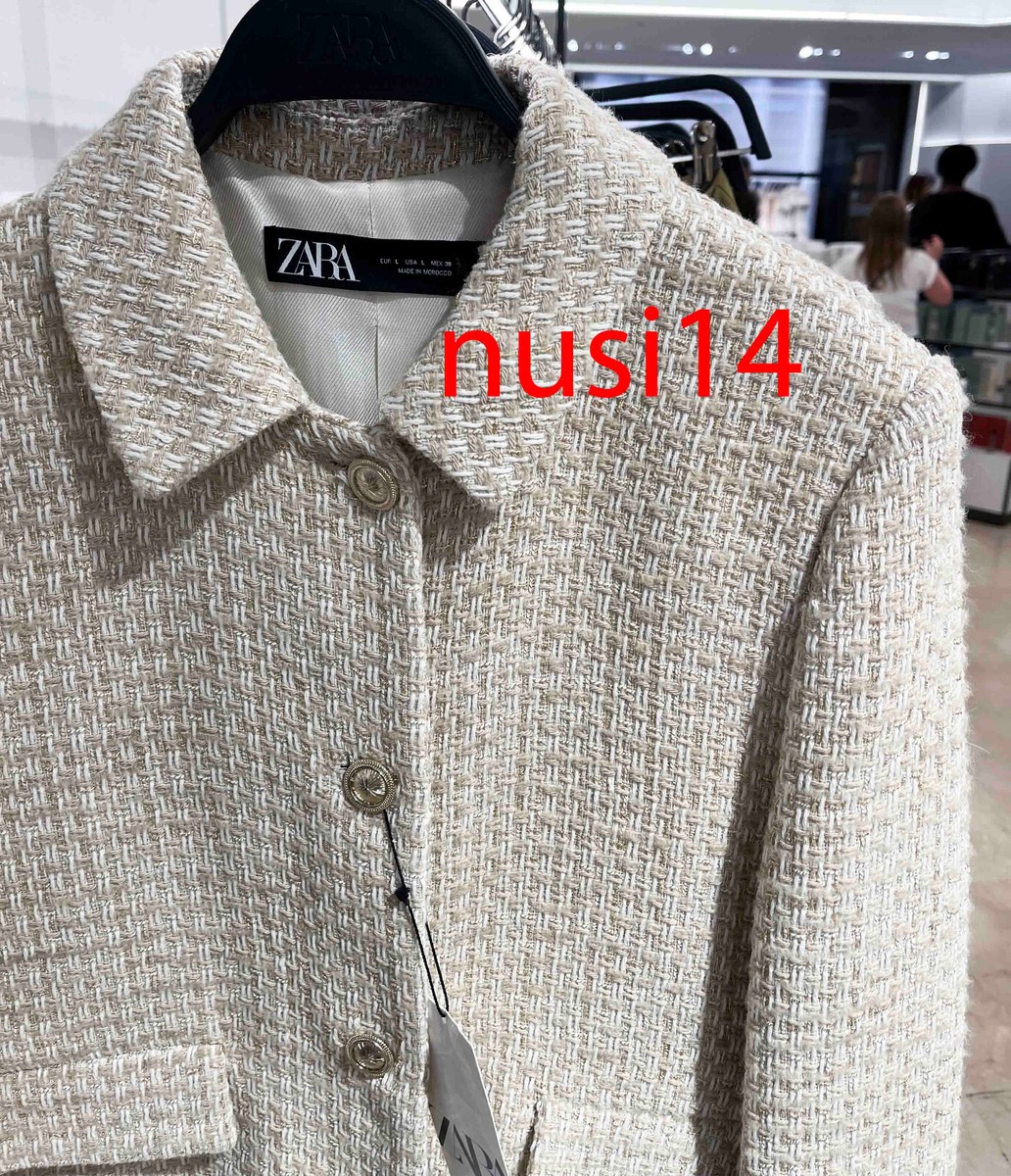 Veste zara femme carreaux hot sale