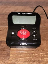 CPR V5000 Call Blocker Block Robocalls Landline Political Scam Calls 
