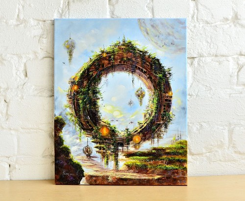 Surrealism painting Surreal Art Fantastic Artwork New Planet Technology Art - 第 2/10 張圖片