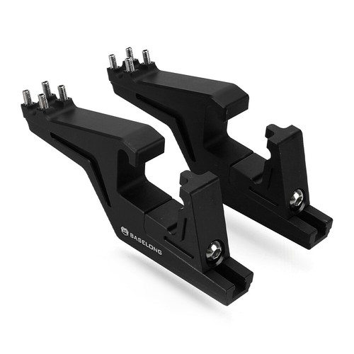 Moto Front Passenger Footpegs Extensions For HUSABERG FE FS TE 250 350 450 501 - Picture 3 of 9